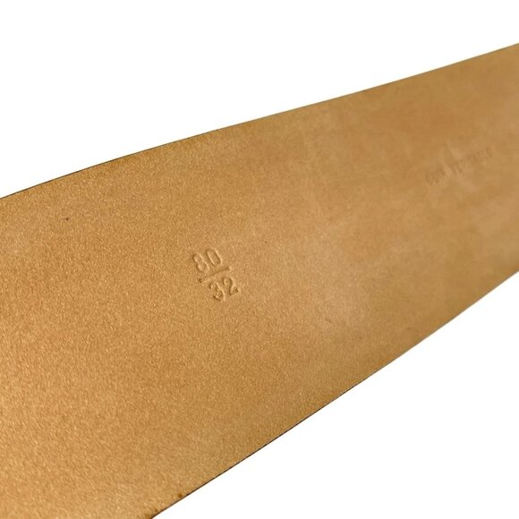 Auth CHANEL - Dark Brown Silver Leather Hardware Belt - Picture 6 of 9